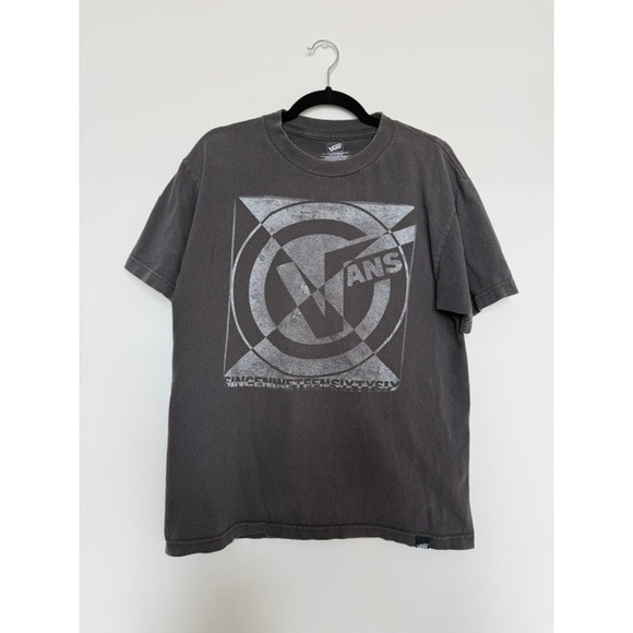 Vans Other - Vans Faded Black Graphic Logo T-Shirt | Men's/Unisex Medium | Streetwear Tee